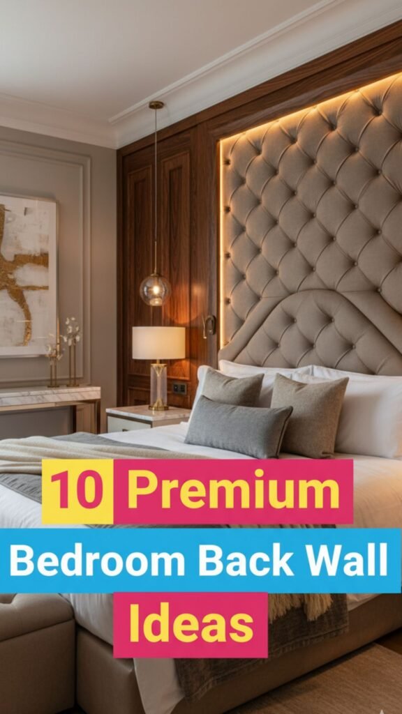 1. 10 Premium Bedroom Back Wall Ideas for a Hotel-Like Feel