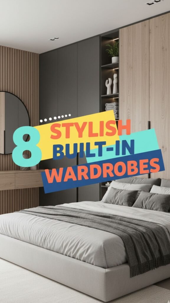 1. 8 Stylish Built-In Wardrobes for Every Bedroom Decor Theme