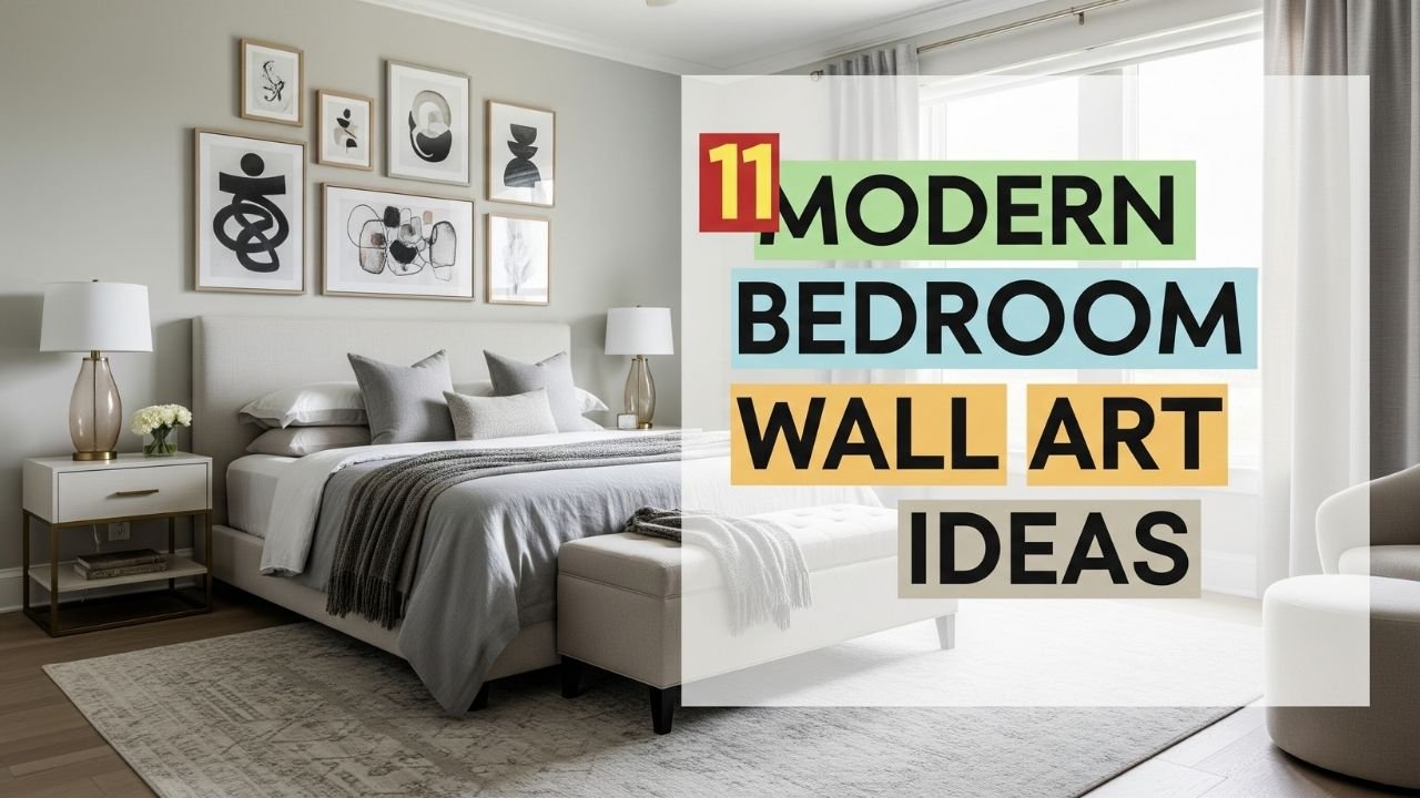 11 Modern Bedroom Wall Art Ideas That Look Luxe