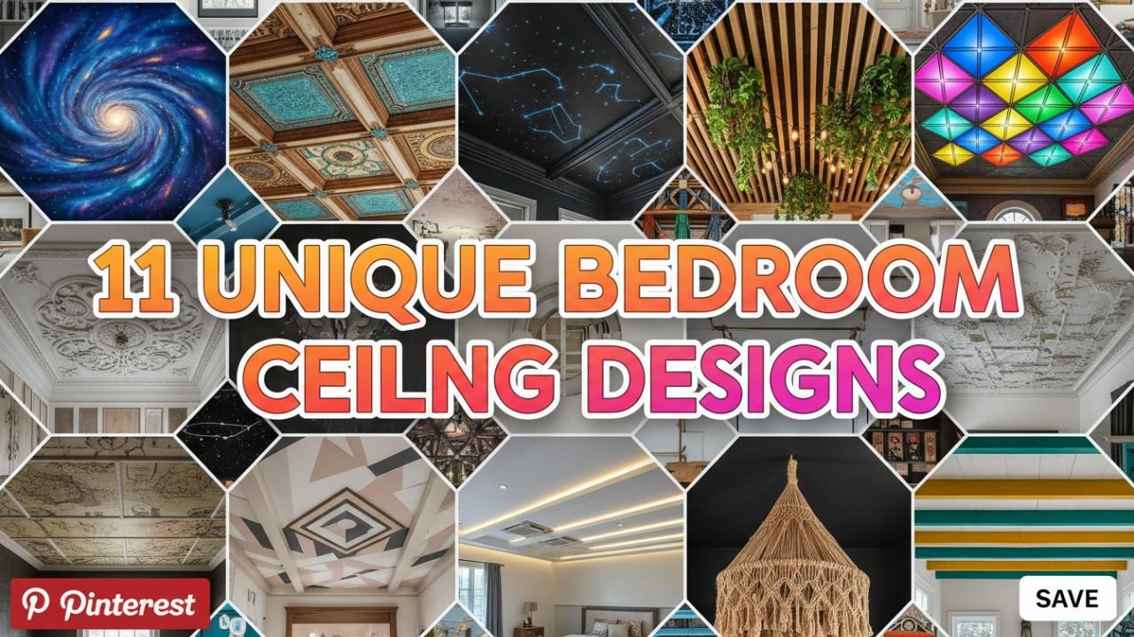 11 Unique Bedroom Ceiling Design to Match Your Aesthetic