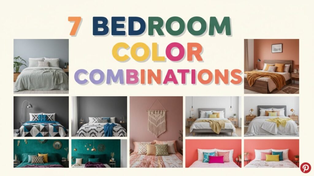 7 Bedroom Color Combinations for a Relaxing Retreat