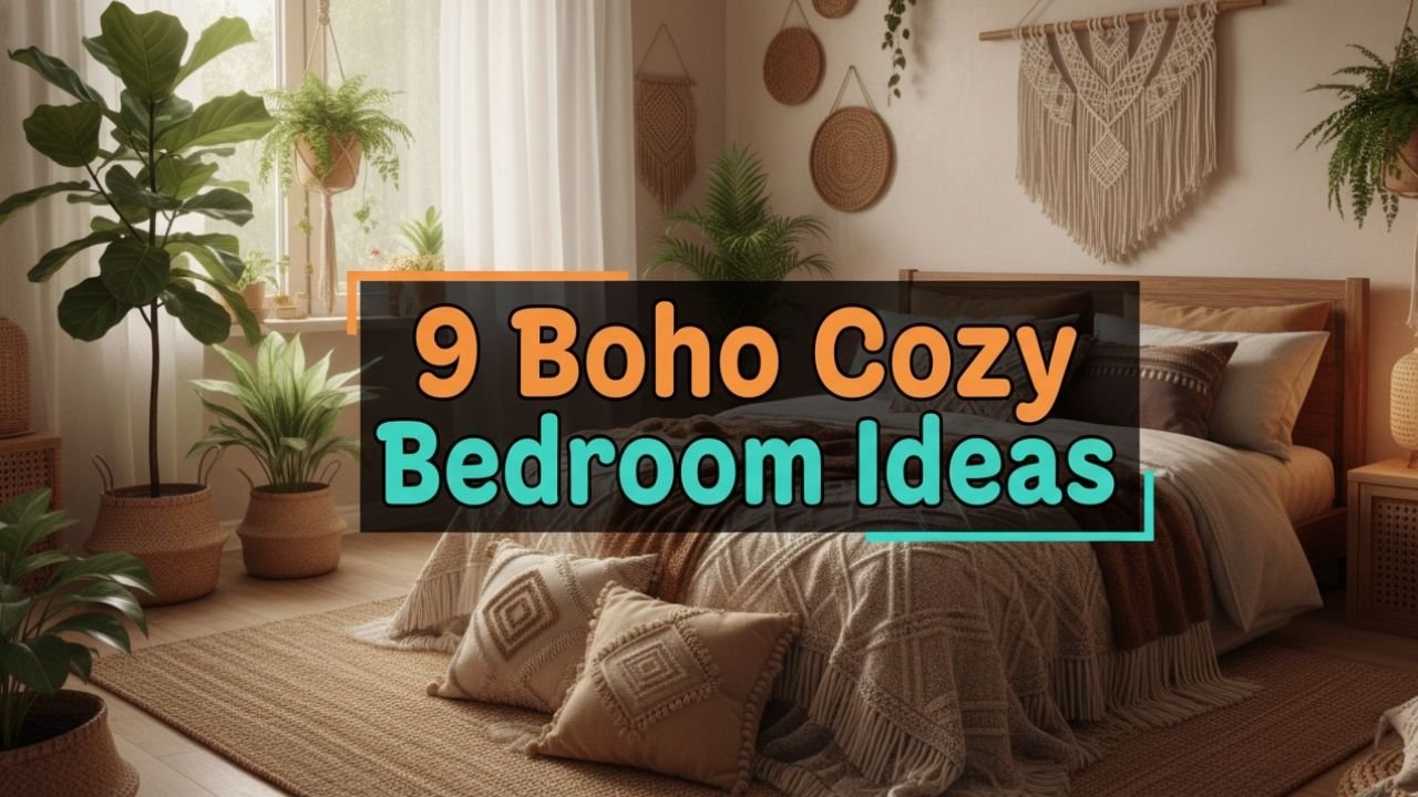 9 Boho Cozy Bedroom Ideas for Earthy, Relaxing Vibes