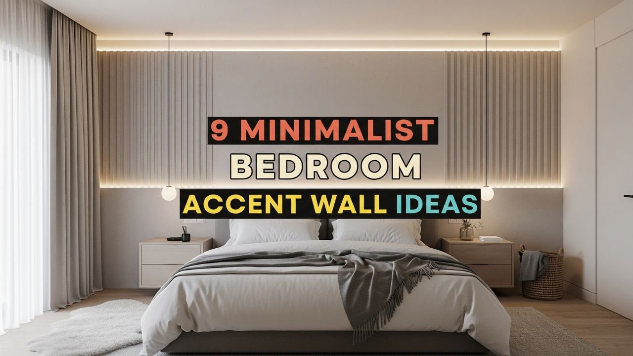 9 Minimalist Bedroom Accent Wall Ideas That Feel Luxurious