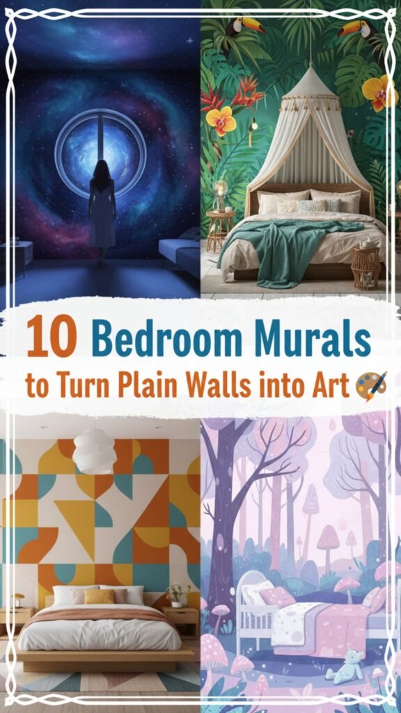 1. 10 Bedroom Murals That Turn Plain Walls into Art