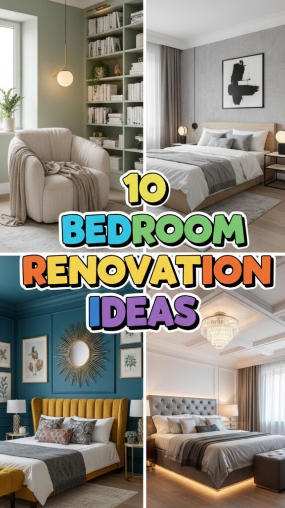 1. 10 Bedroom Renovation Ideas for a Modern, Cozy Retreat