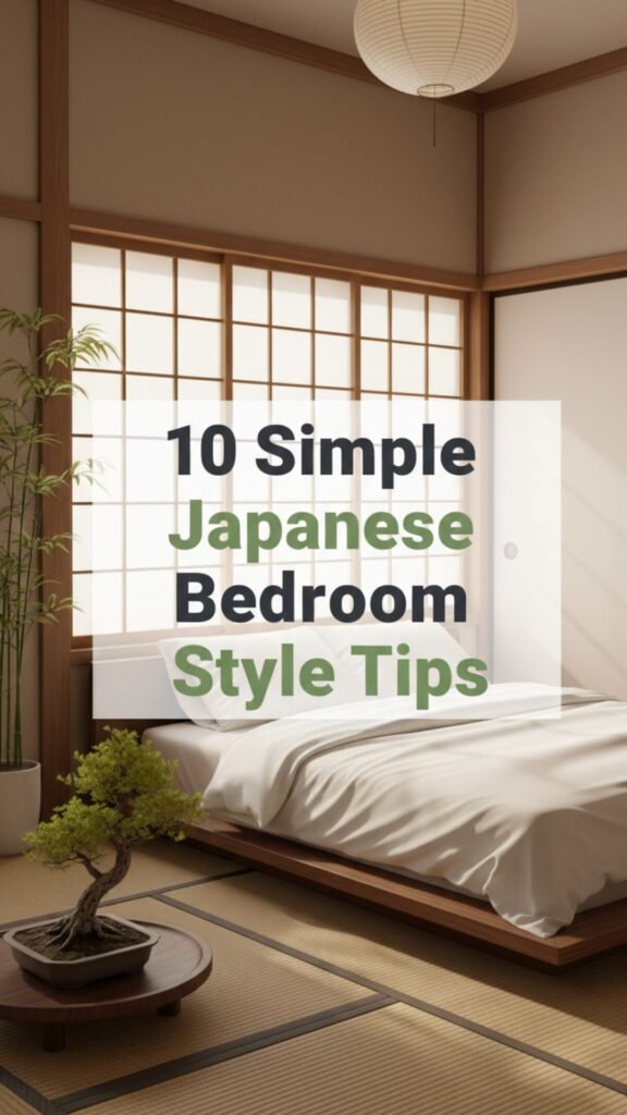 1. 10 Simple Japanese Bedroom Style That Promote Better Sleep
