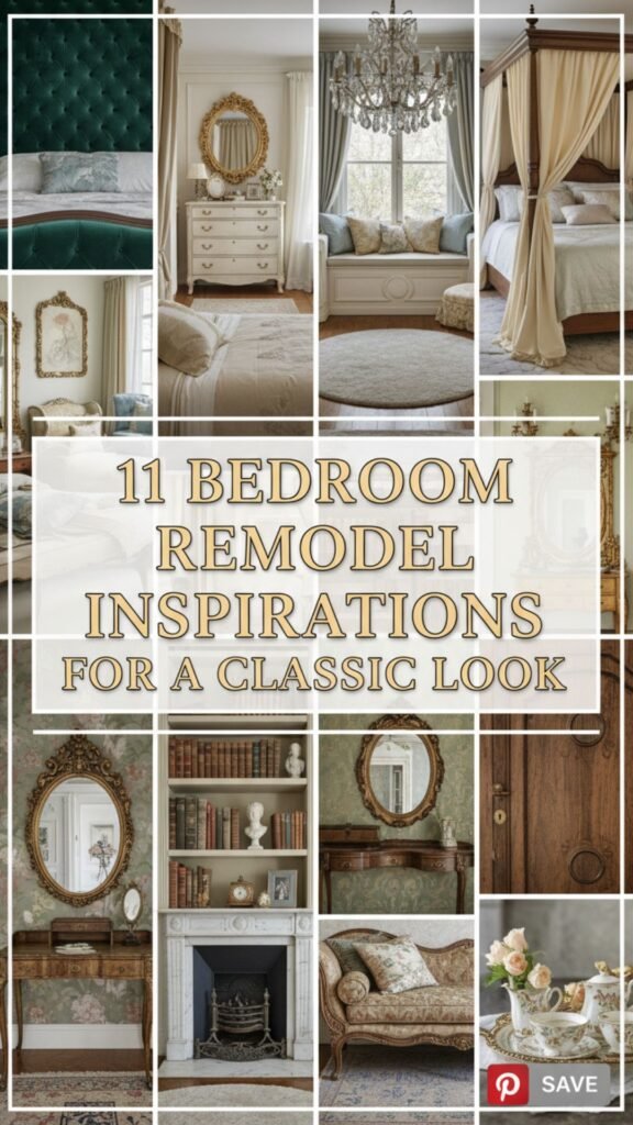1. 11 Bedroom Remodel Inspirations for Classic Look