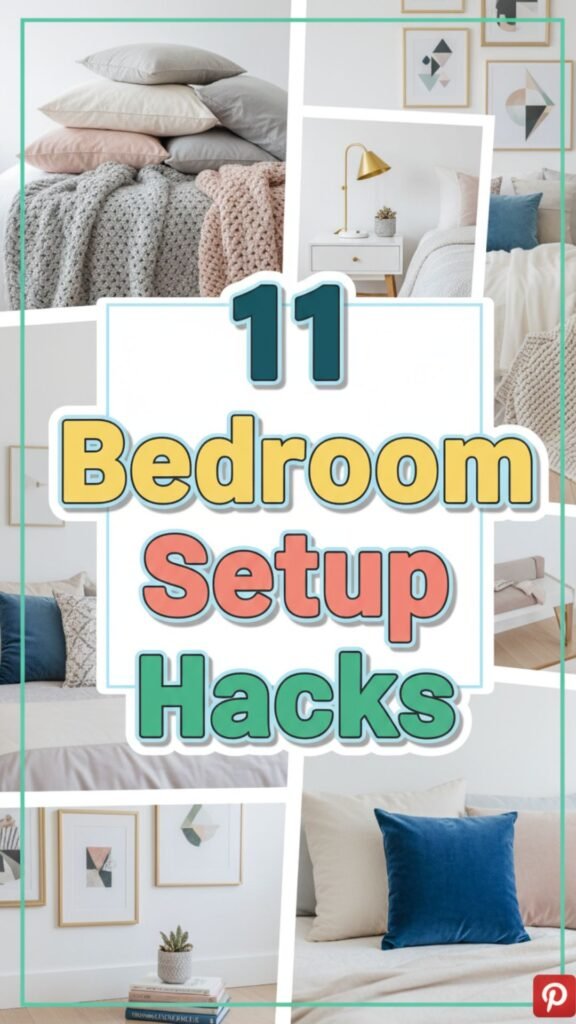 1. 11 Bedroom Setup Hacks for a Dreamy and Functional Space
