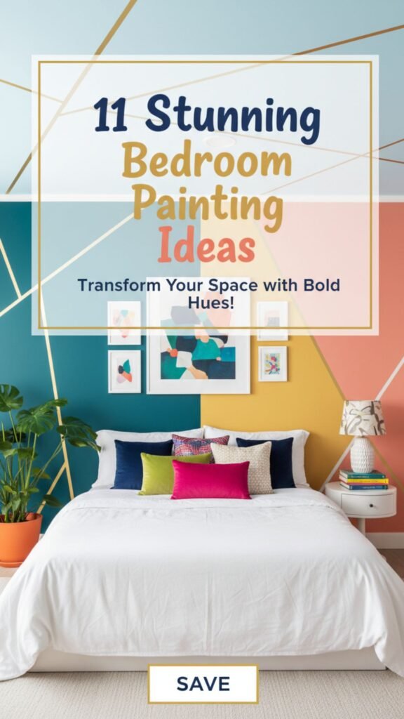 1. 11 Stunning Bedroom Painting Ideas to Refresh Your Space