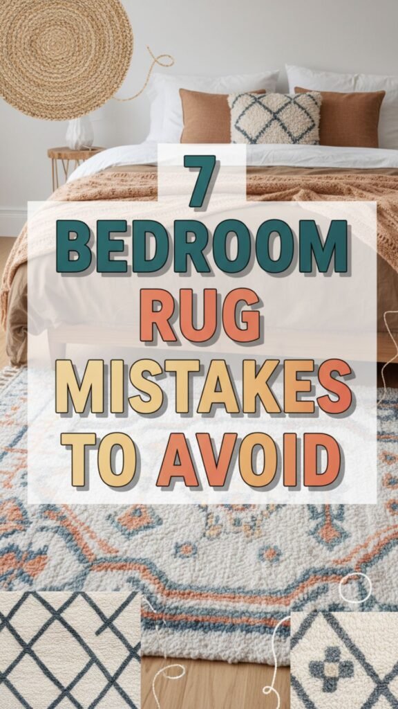 1. 7 Bedroom Rug Mistakes to Avoid Before You Buy