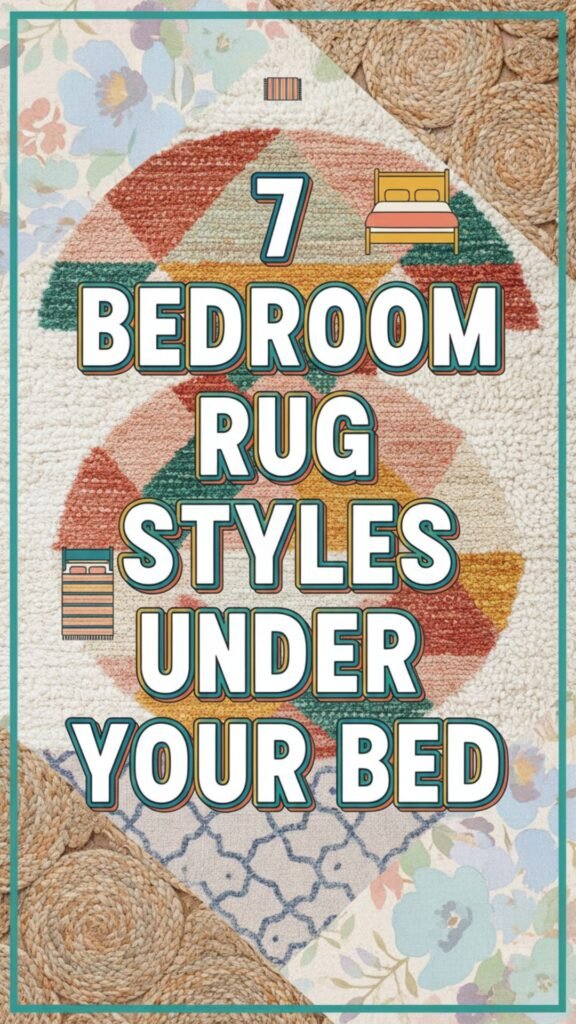 1. 7 Bedroom Rug Styles You Need to Try Under Your Bed