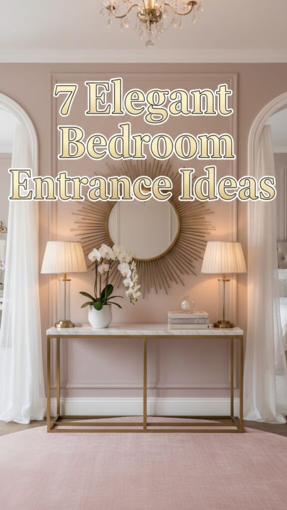 1. 7 Elegant Bedroom Entrance Ideas That Whisper Luxury, Not Loud Decor