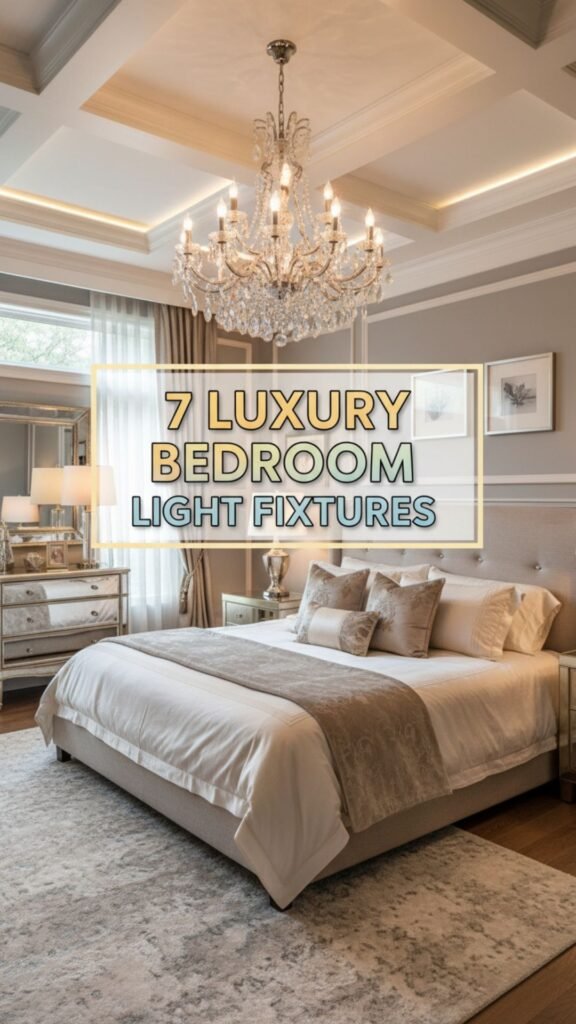 1. 7 Luxury Bedroom Light Fixtures That Feel Five-Star