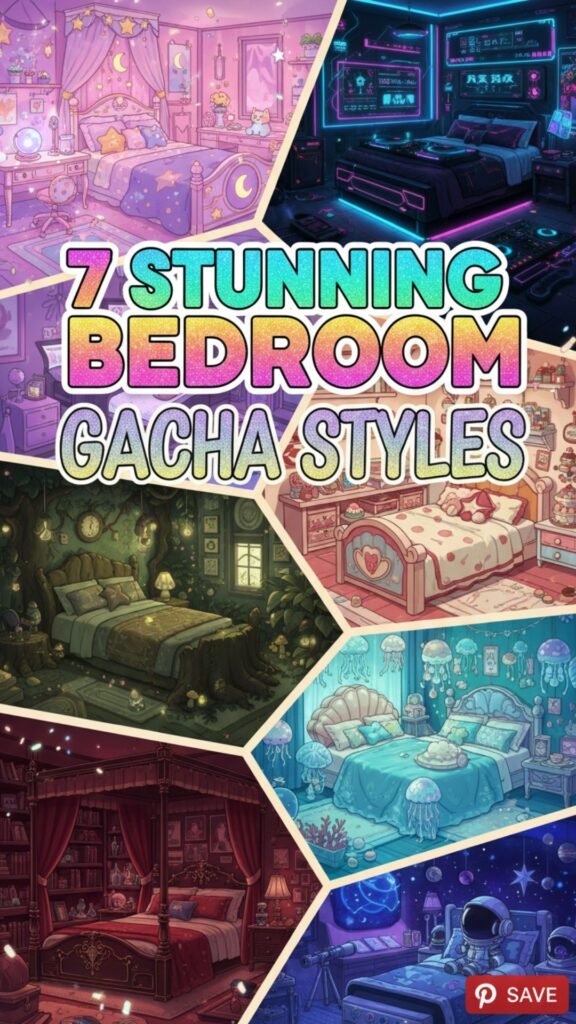 1. 7 Stunning Bedroom Gacha Styles to Transform Your Space
