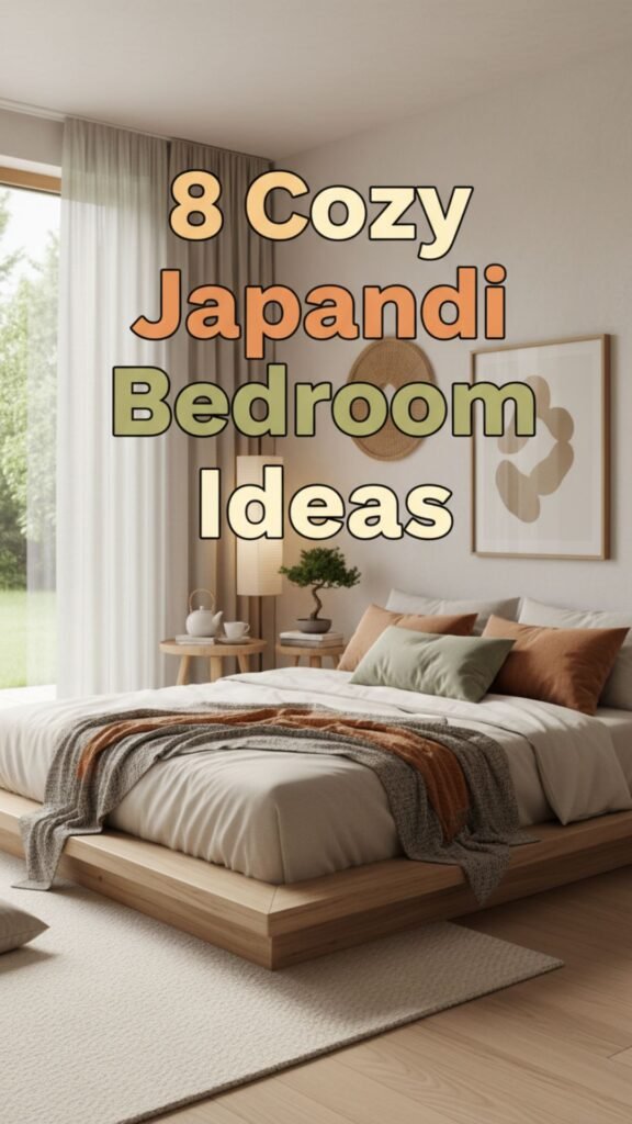 1. 8 Cozy Japandi Bedroom Ideas for a Soft, Neutral Aesthetic