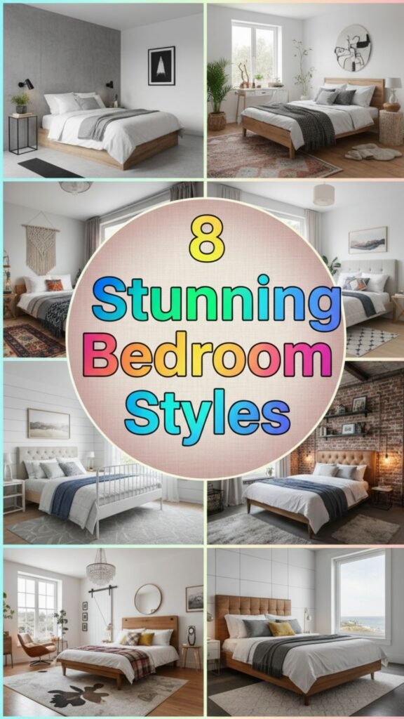 1. 8 Stunning Bedroom Styles for Every Personality