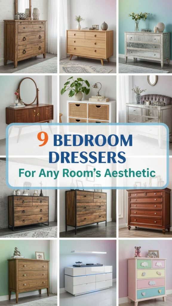 1. 9 Bedroom Dressers That Match Any Room's Aesthetic