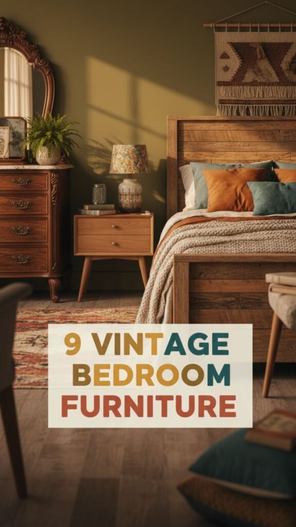 1. Vintage Bedroom Furniture 9 Elegant Pieces for Classic Style