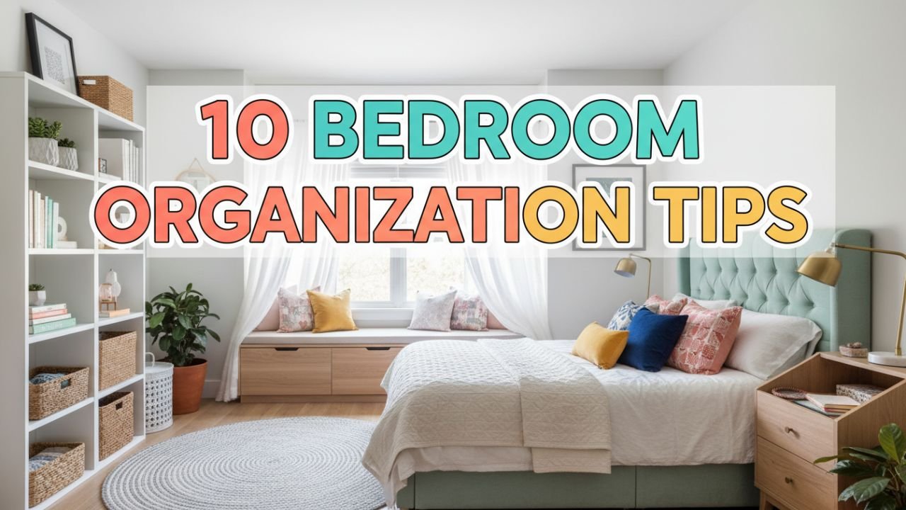 10 Bedroom Organization Tips for Every Decor Style