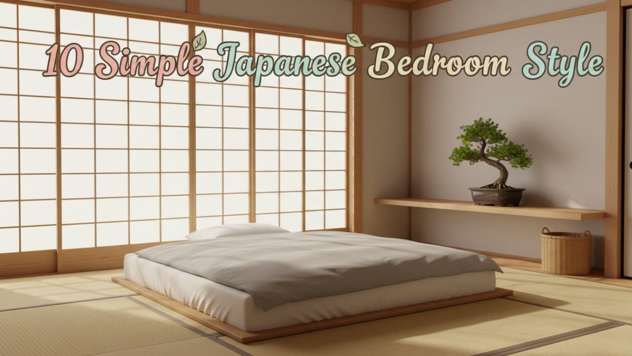 10 Simple Japanese Bedroom Style That Promote Better Sleep