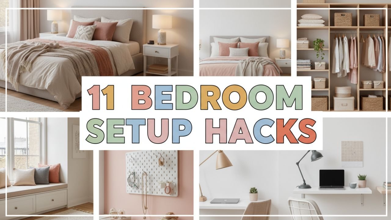 11 Bedroom Setup Hacks for a Dreamy and Functional Space