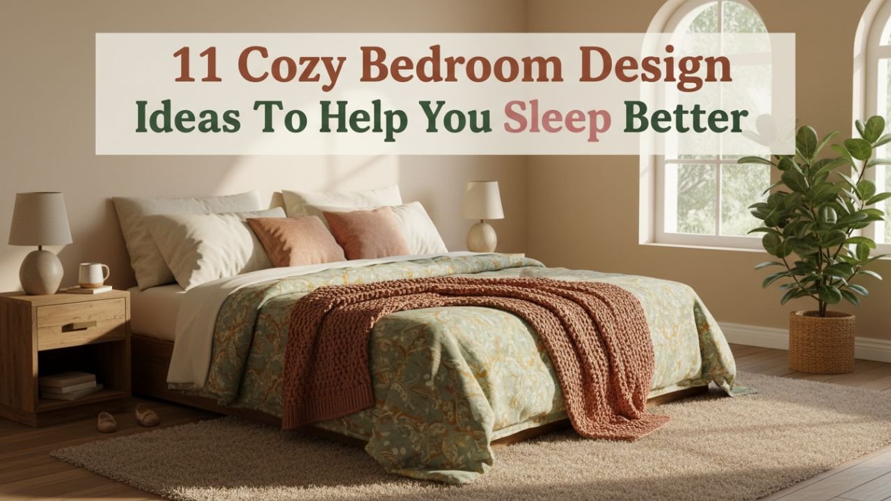 11 Cozy Bedroom Design Ideas That Will Help You Sleep Better