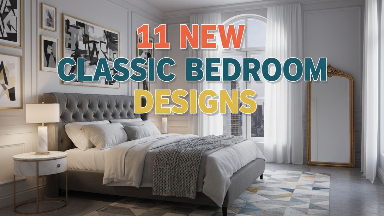 11 New Classic Bedroom Designs That Never Go Out of Style
