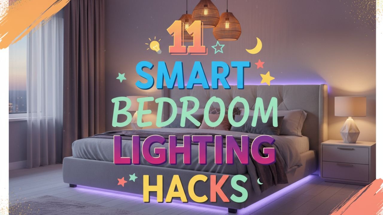 11 Smart Bedroom Lighting Hacks for Small Rooms