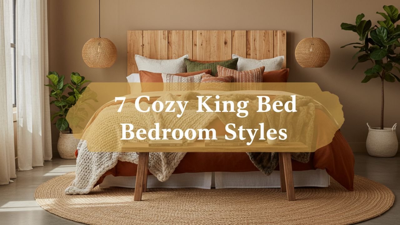 7 Cozy King Bed Bedroom Styles for Ultimate Comfort