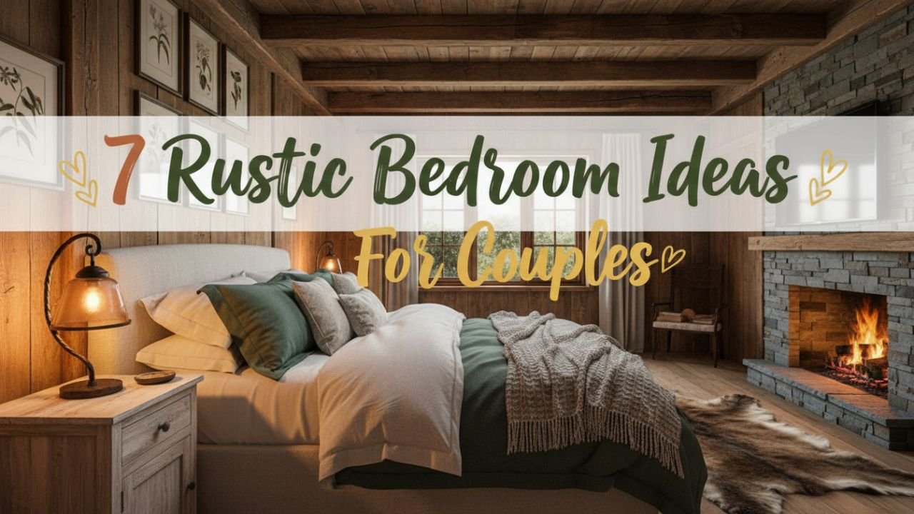 7 Farmhouse Rustic Bedroom Ideas for Couples