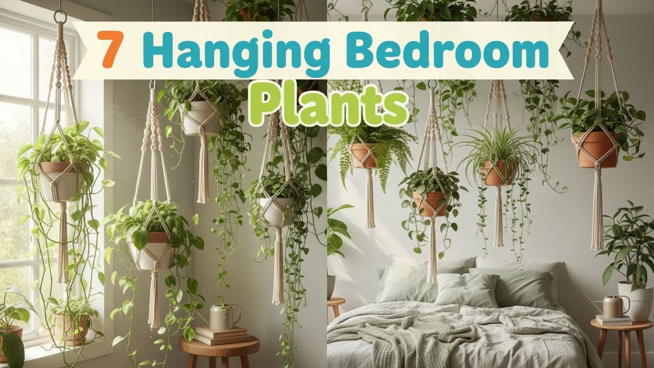 7 Hanging Bedroom Plants for Bohemian Decor