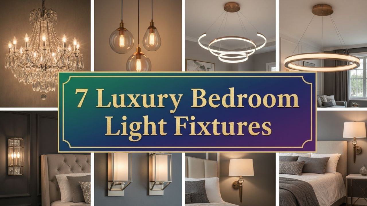 7 Luxury Bedroom Light Fixtures That Feel Five-Star