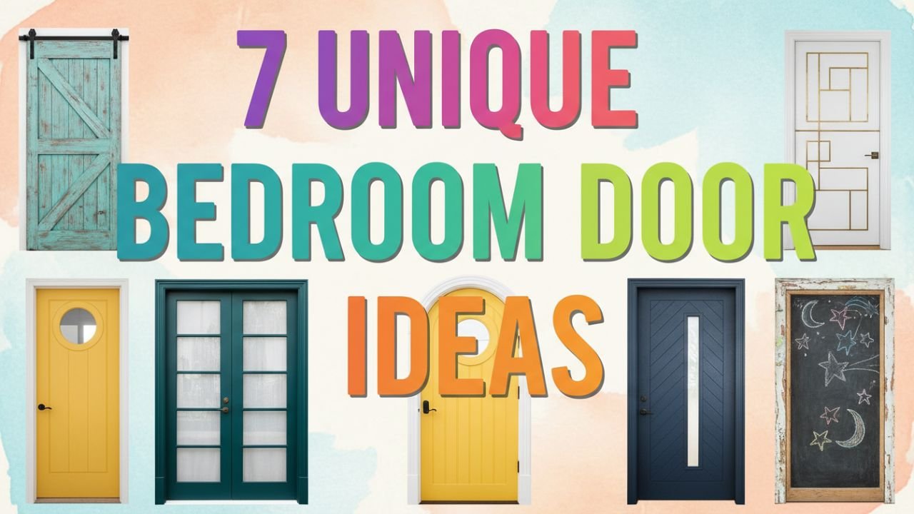 7 Unique Bedroom Door Ideas for a Modern Look