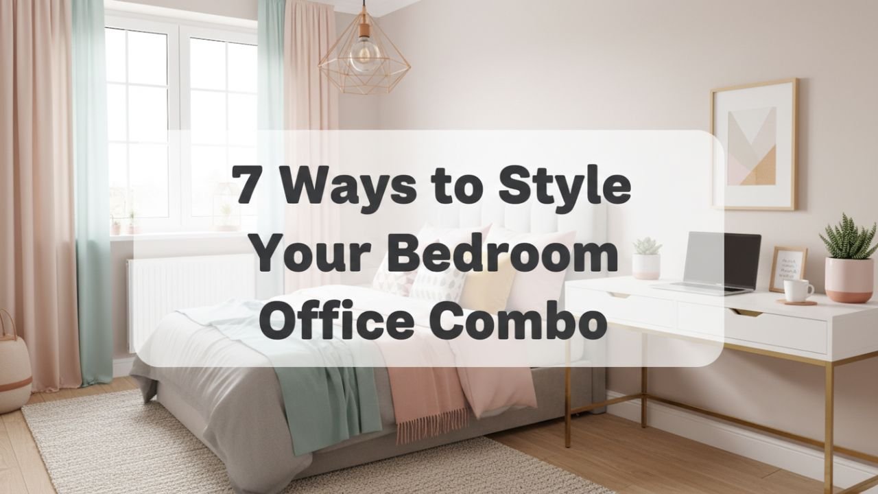 7 Ways to Style Your Bedroom Office Combo for Maximum Productivity