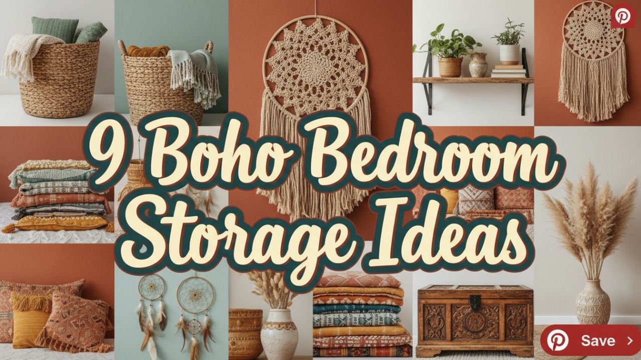 9 Bedroom Storage Ideas for Modern, Rustic, and Boho Styles