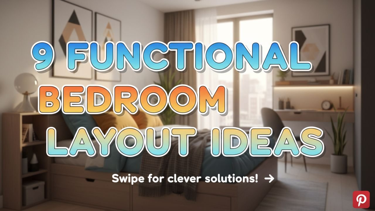 9 Functional Bedroom Layout Ideas for Daily Comfort