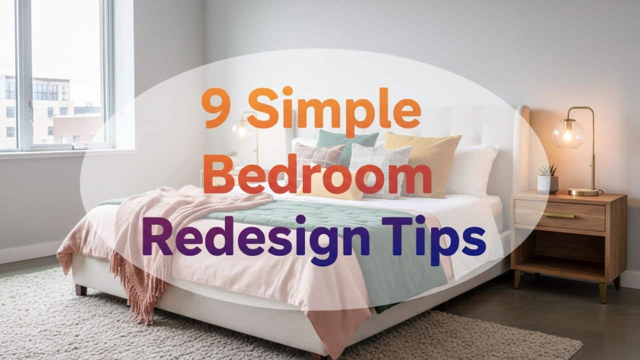 9 Simple Bedroom Redesign Tips for a Fresh New Look