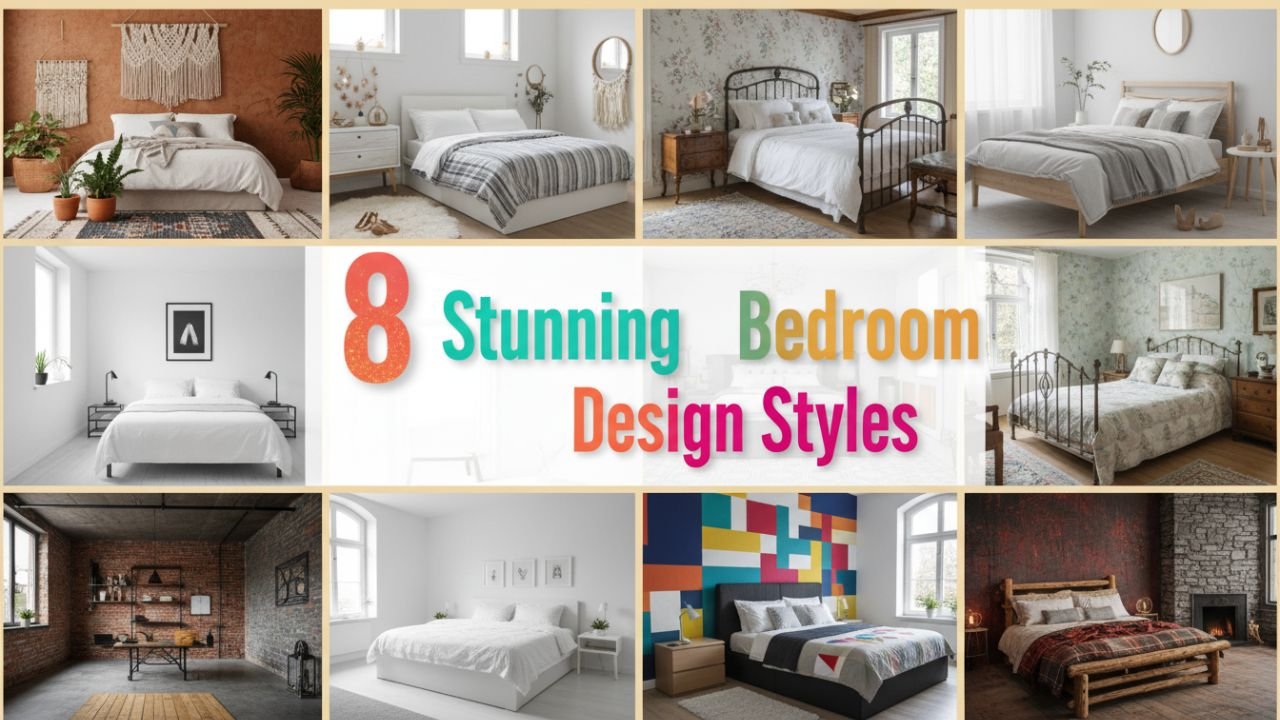 Explore 8 Stunning Bedroom Design Styles for Every Taste