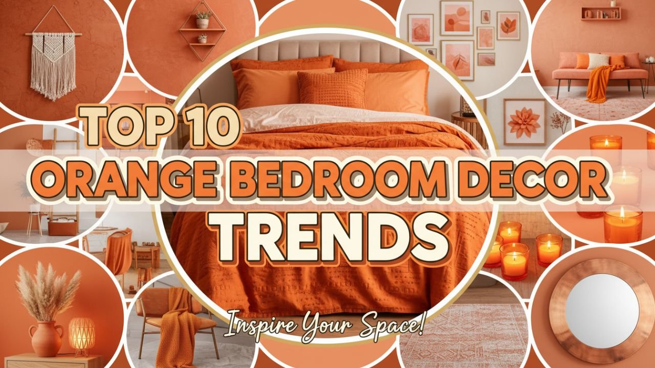 Top 10 Orange Bedroom Decor Trends You Need to Try Right Now