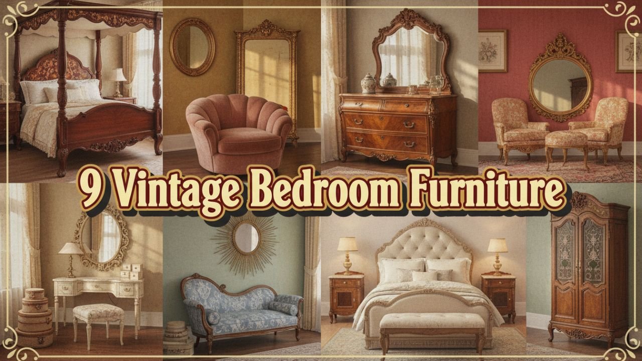 Vintage Bedroom Furniture 9 Elegant Pieces for Classic Style
