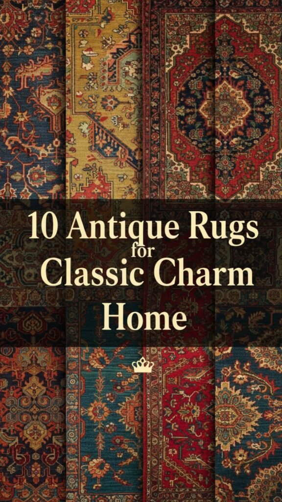 1. 10 Antique-Inspired Rugs That Bring Classic Charm Home