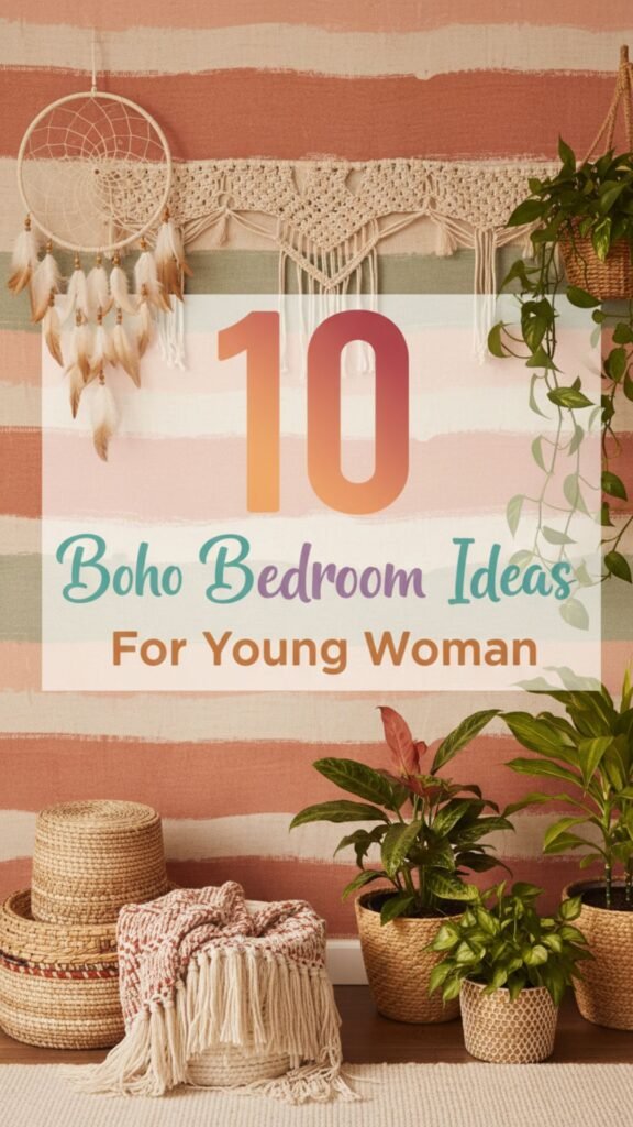 1. 10 Boho Bedroom Ideas Every Young Woman Will Love