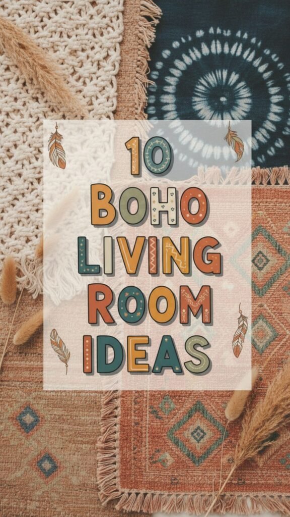 1. 10 Boho Living Room Ideas That Add Warmth and Personality