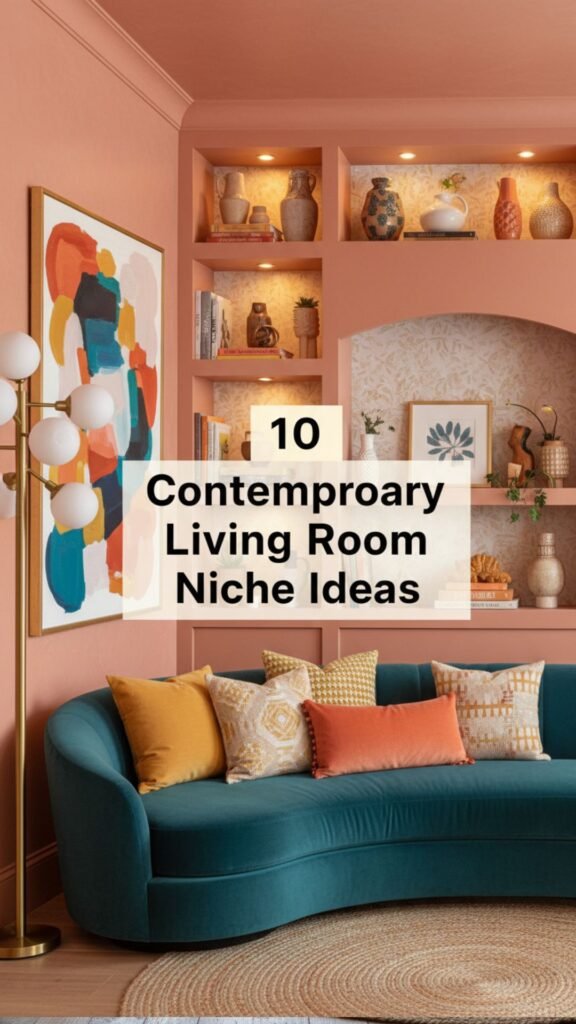1. 10 Contemporary Living Room Niche Ideas for a Sleek Update