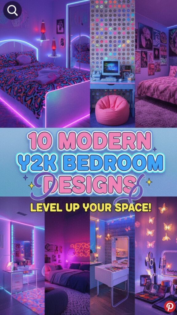 1. 10 Modern Y2K Bedroom Designs You’ll Want Now