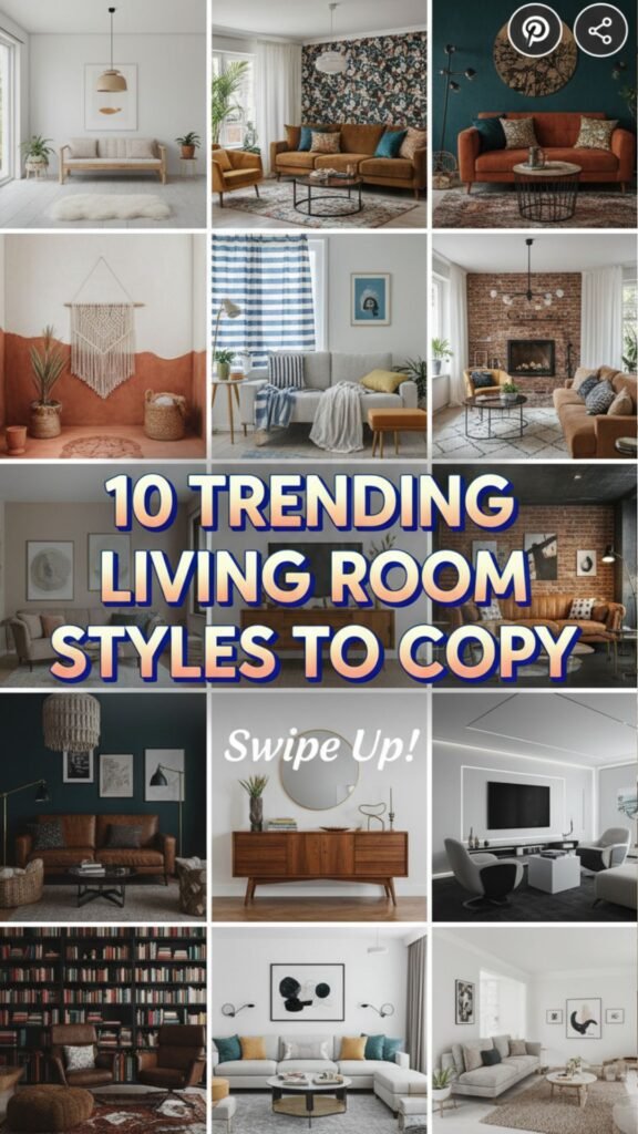 1. 10 Trending Living Room Styles You Will Want to Copy
