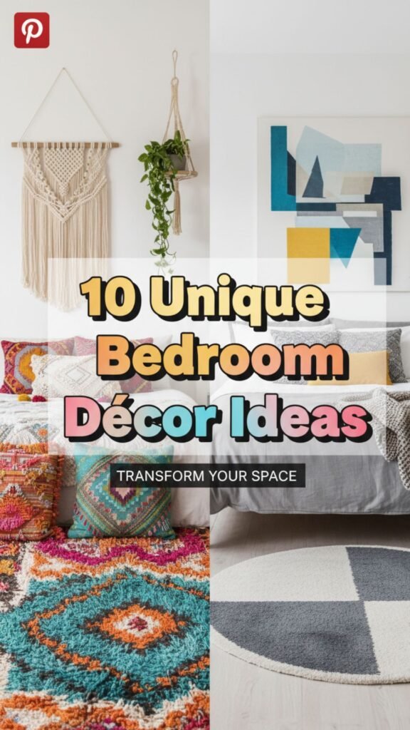 1. 10 Unique Bedroom Decor Ideas You Haven’t Seen Before