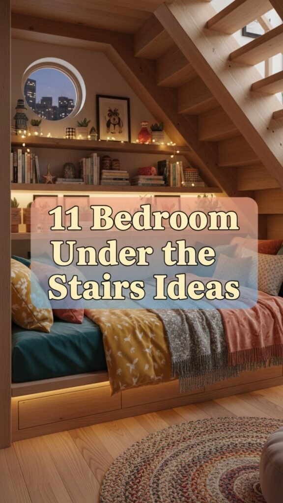 1. 11 Creative Ways to Design a Bedroom Under the Stairs