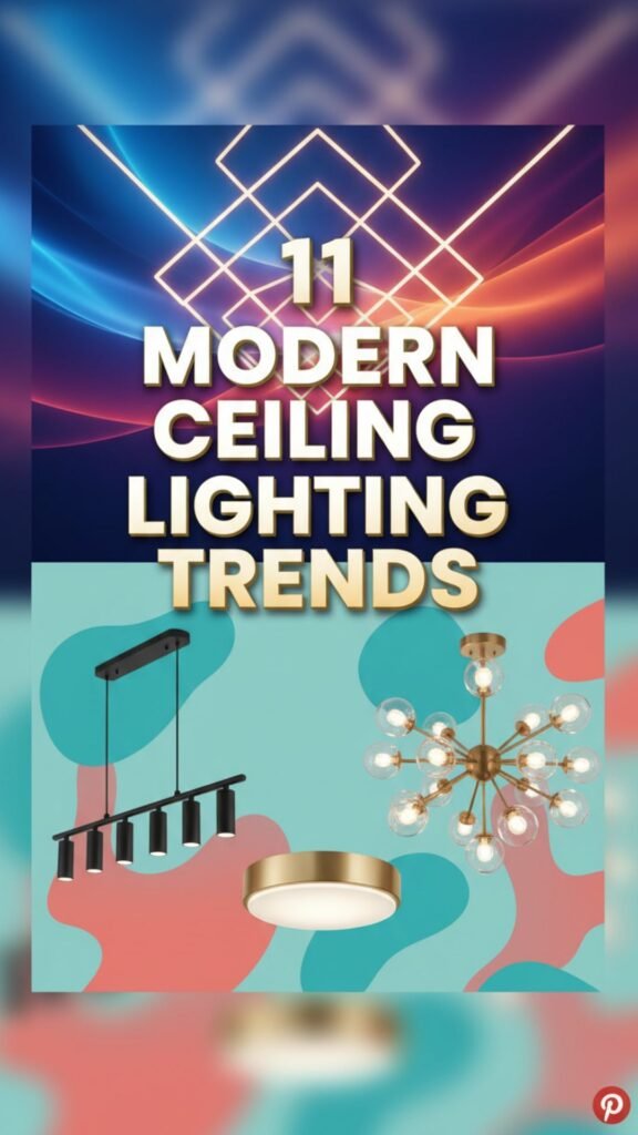 1. 11 Modern Ceiling Lighting Trends to Elevate Your Living Room