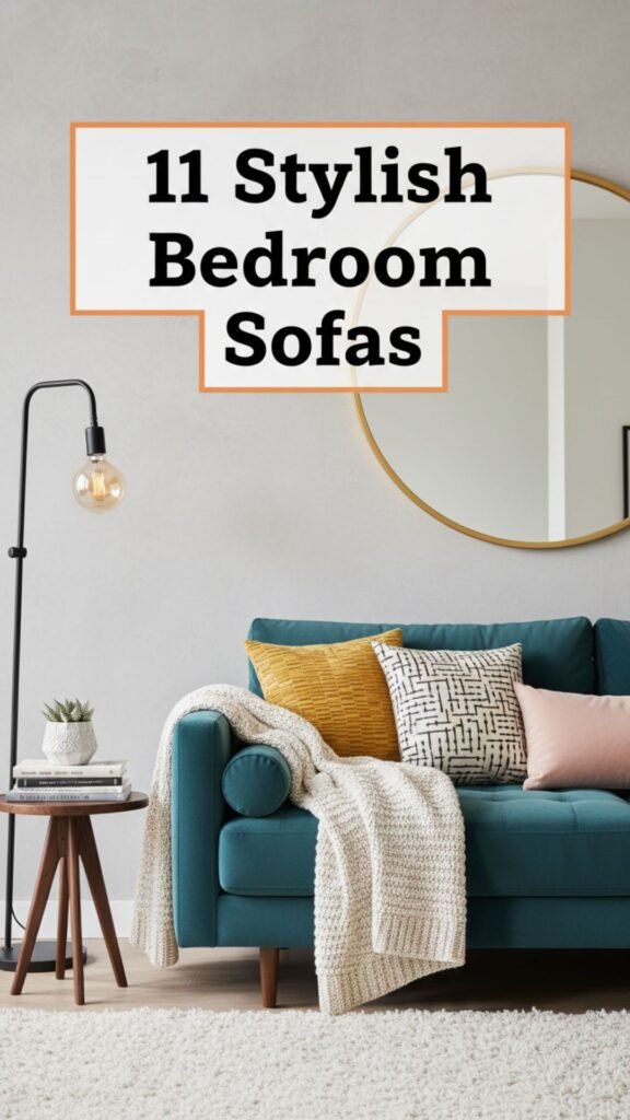 1. 11 Stylish Bedroom Sofas That Add Comfort Without Clutter
